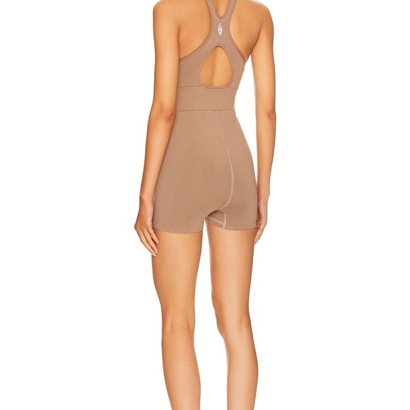 Free People Movement Every Single Time Runsie in Moonrock Size M/L - Picture 2 of 11